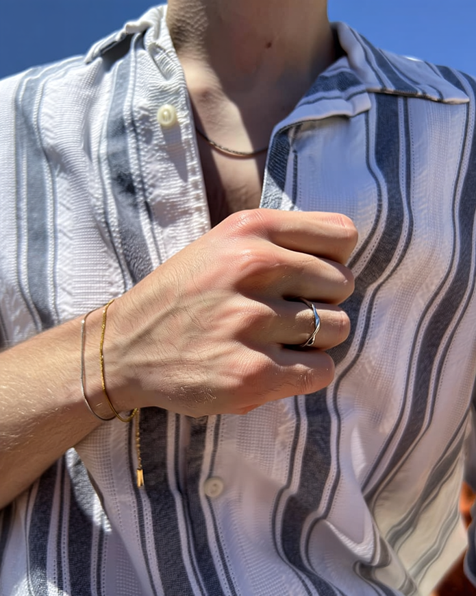 Bague Vagues
