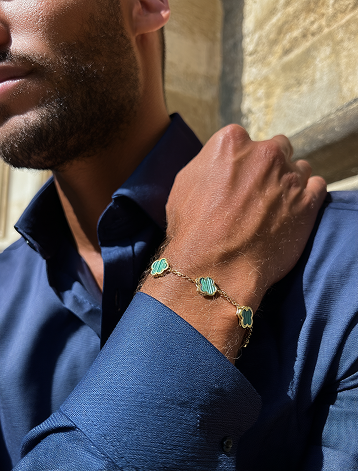 Bracelet Pierre de Trèfles