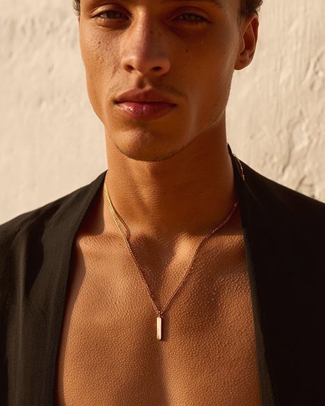 Collier Chaîne avec Pendentif